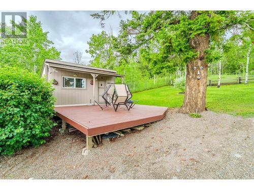 4162 Lac La Hache Stn Road, Lac La Hache, BC - Outdoor With Deck Patio Veranda