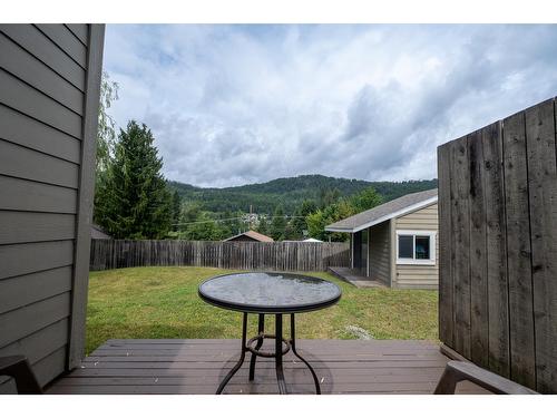 1887 Kootenay Lane, Fruitvale, BC - Outdoor With Deck Patio Veranda With Exterior