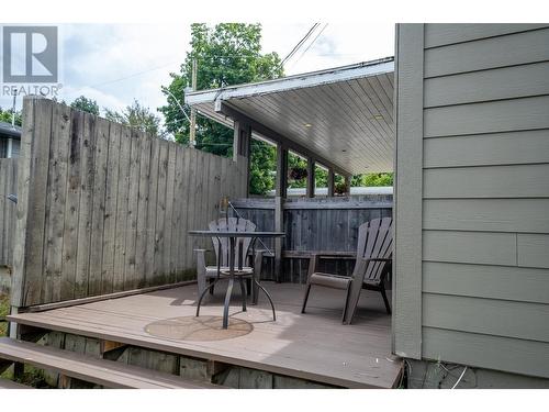 1887 Kootenay Lane, Fruitvale, BC - Outdoor With Deck Patio Veranda With Exterior