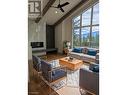 7078 White Tail Lane, Radium Hot Springs, BC  - Indoor Photo Showing Living Room With Fireplace 