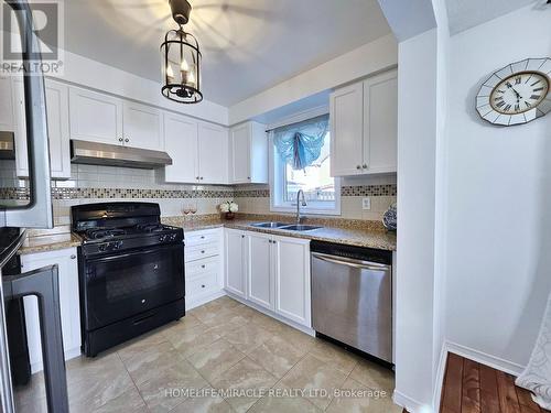 137 Van Scott Drive, Brampton, ON - Indoor Photo Showing Kitchen With Double Sink