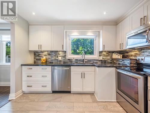 54 Exbury Road, Toronto, ON - Indoor Photo Showing Kitchen With Stainless Steel Kitchen With Upgraded Kitchen