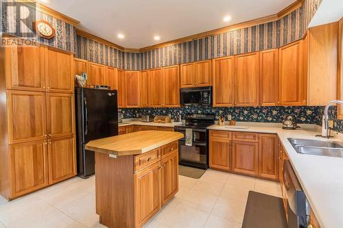 159 Mount Zion Rd, Bruce Mines, ON - Indoor Photo Showing Kitchen With Double Sink