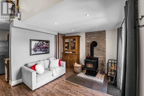 2090 Burnbrae Road, Trent Hills, ON - Indoor Photo Showing Living Room With Fireplace