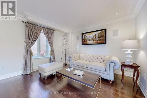54 Berkindale Drive, Toronto, ON - Indoor Photo Showing Living Room