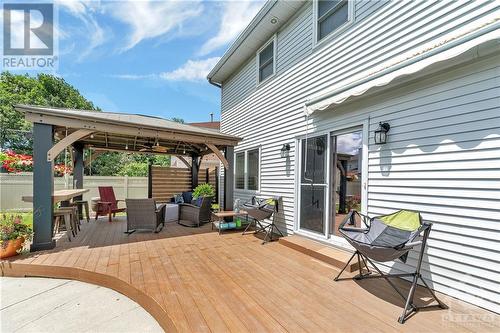 1736 Caminiti Crescent, Orleans, ON - Outdoor With Deck Patio Veranda With Exterior