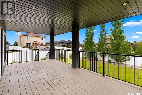 27 College Crescent, White City, SK - Outdoor With Deck Patio Veranda With Exterior