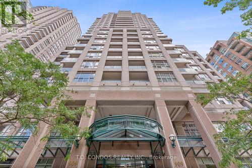 2002 - 909 Bay Street, Toronto, ON - Outdoor With Balcony With Facade