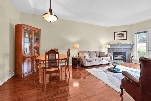 77 Boca Drive, Mount Hope, ON - Indoor Photo Showing Living Room With Fireplace