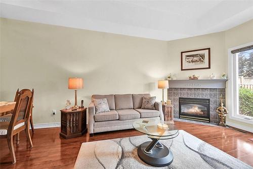 77 Boca Drive, Mount Hope, ON - Indoor Photo Showing Living Room With Fireplace