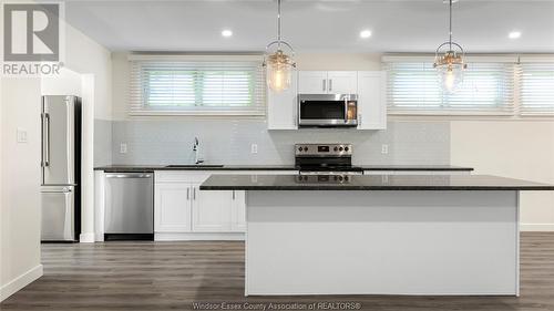 2605 Seminole Unit# Unit 2, Windsor, ON - Indoor Photo Showing Kitchen With Upgraded Kitchen