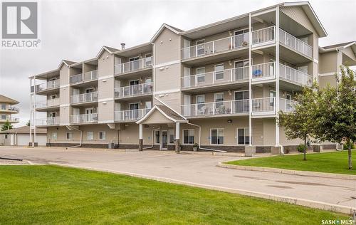 406 2781 Woodbridge Drive, Prince Albert, SK - Outdoor With Balcony With Facade