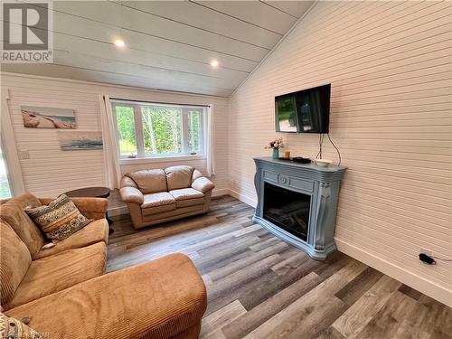 83344 David Drive, Ashfield-Colborne-Wawanosh, ON - Indoor Photo Showing Living Room With Fireplace