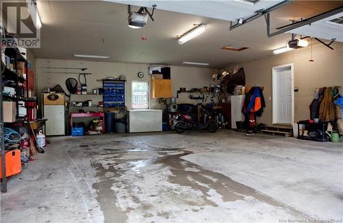 40 Hopkins Road, Jacksonville, NB - Indoor Photo Showing Garage