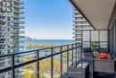 1313 - 30 Shore Breeze Drive, Toronto, ON  - Outdoor With Body Of Water With Balcony 