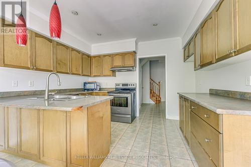 116 Binder Twine Trail, Brampton, ON - Indoor Photo Showing Kitchen With Double Sink