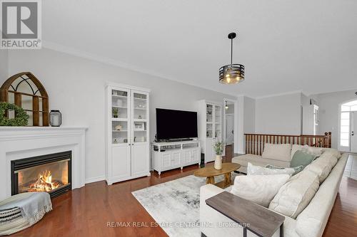 26 Upper Canada Drive, Erin, ON - Indoor Photo Showing Living Room With Fireplace