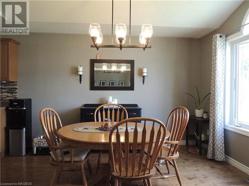 107 Macdonald Crescent, Durham, ON - Indoor Photo Showing Dining Room