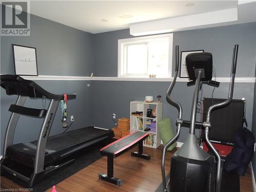 107 Macdonald Crescent, Durham, ON - Indoor Photo Showing Gym Room