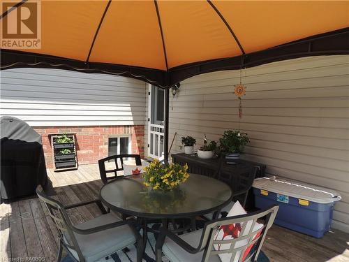 107 Macdonald Crescent, Durham, ON - Outdoor With Deck Patio Veranda With Exterior