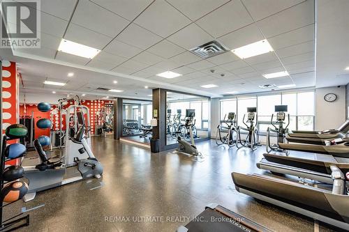 1903 - 360 Square One Drive, Mississauga, ON - Indoor Photo Showing Gym Room