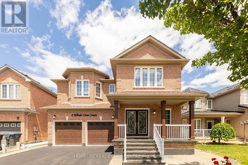 4 Whale Cove Court, Brampton, ON - Outdoor With Deck Patio Veranda With Facade