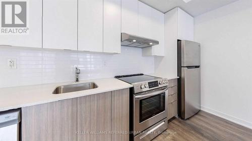 G203 - 100 Canon Jackson Drive, Toronto, ON - Indoor Photo Showing Kitchen With Stainless Steel Kitchen With Upgraded Kitchen