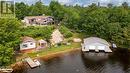 490 Crooked Bay Road, Port Severn, ON  - Outdoor With Body Of Water With Deck Patio Veranda 