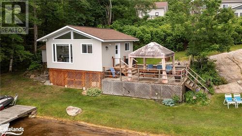 490 Crooked Bay Road, Port Severn, ON - Outdoor With Deck Patio Veranda