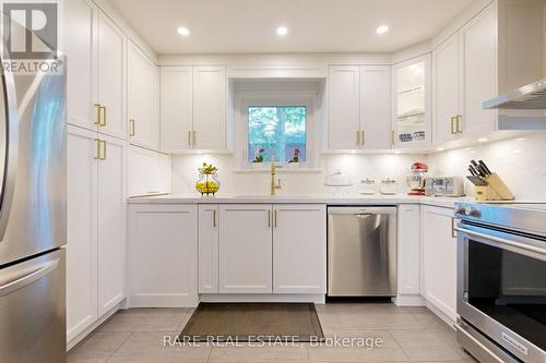 28 Burnley Avenue, Toronto, ON - Indoor Photo Showing Kitchen With Upgraded Kitchen