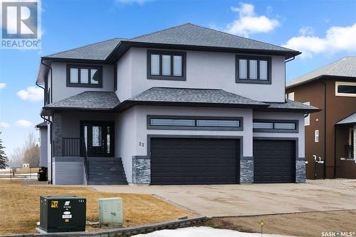 22 Aspen Village Drive, Emerald Park, SK - Outdoor With Facade