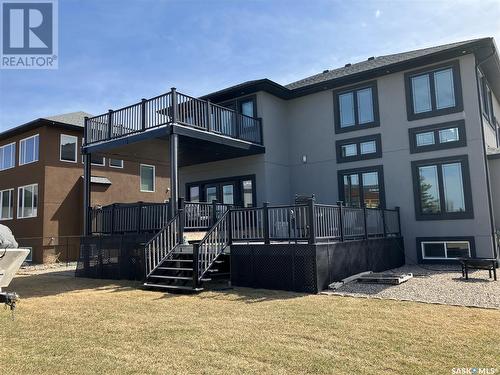 22 Aspen Village Drive, Emerald Park, SK - Outdoor With Balcony