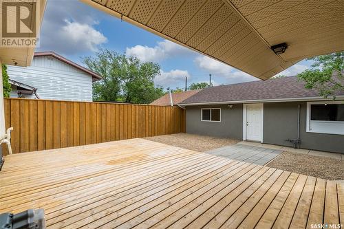 327 Retallack Street, Regina, SK - Outdoor With Deck Patio Veranda With Exterior