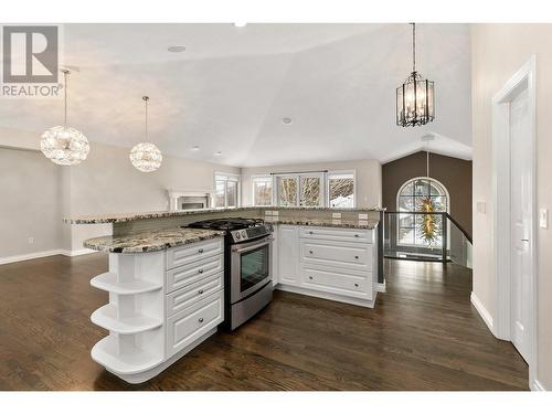 3937 Gallaghers Circle, Kelowna, BC - Indoor Photo Showing Kitchen With Upgraded Kitchen