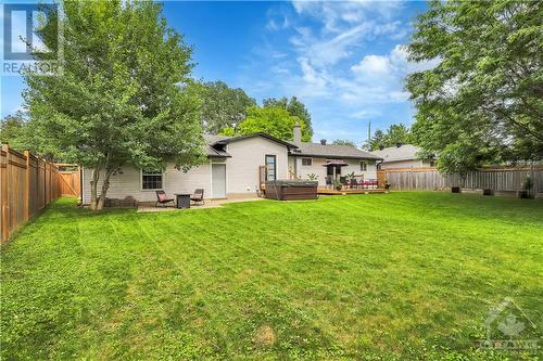 10 Henry Goulburn Way, Stittsville, ON - Outdoor With Deck Patio Veranda With Backyard