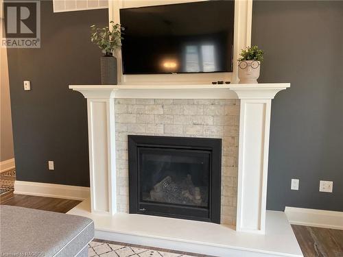 63 Chestnut Hill Crescent, Tara, ON - Indoor Photo Showing Living Room With Fireplace