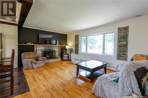 29 Mountain Drive, Fredericton, NB - Indoor Photo Showing Living Room With Fireplace