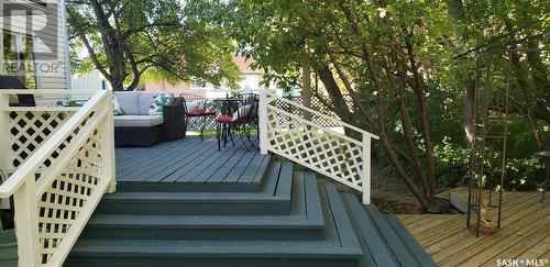 5052 7Th Street, Rosthern, SK - Outdoor With Deck Patio Veranda