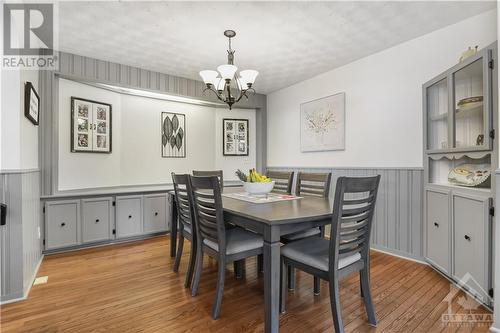 834 Storyland Road, Horton, ON - Indoor Photo Showing Dining Room