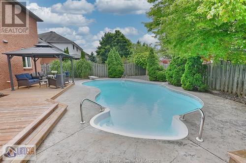 164 Martin, Lakeshore, ON - Outdoor With In Ground Pool With Deck Patio Veranda
