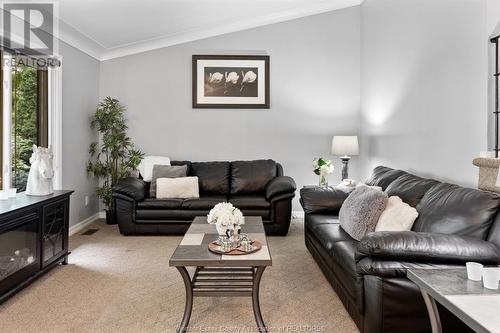 1009 Dot Avenue, Windsor, ON - Indoor Photo Showing Living Room