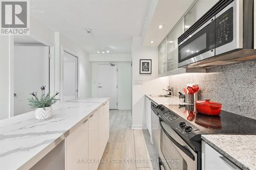 4105 - 25 Telegram Mews, Toronto, ON - Indoor Photo Showing Kitchen With Upgraded Kitchen