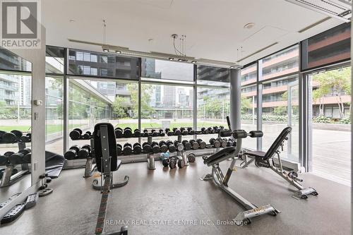 4105 - 25 Telegram Mews, Toronto, ON - Indoor Photo Showing Gym Room