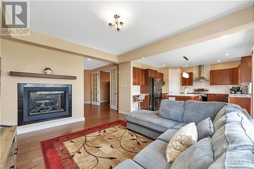 935 Embankment Street, Ottawa, ON - Indoor Photo Showing Living Room With Fireplace