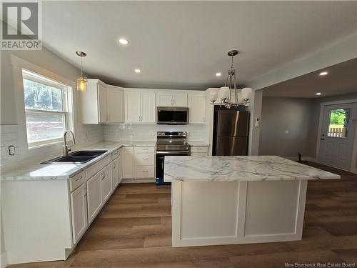 232 Bridge Road, Miramichi, NB - Indoor Photo Showing Kitchen With Double Sink With Upgraded Kitchen