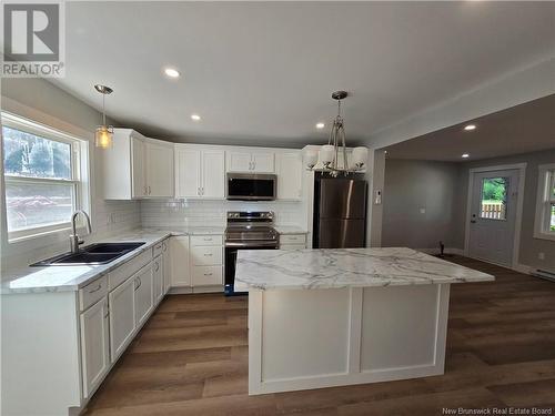 232 Bridge Road, Miramichi, NB - Indoor Photo Showing Kitchen With Double Sink With Upgraded Kitchen