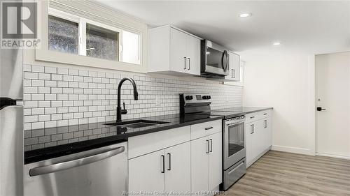 2605 Seminole Unit# Unit 3, Windsor, ON - Indoor Photo Showing Kitchen With Upgraded Kitchen