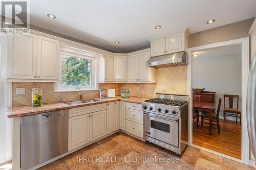14 Haslemere Avenue, Brampton, ON - Indoor Photo Showing Kitchen With Double Sink