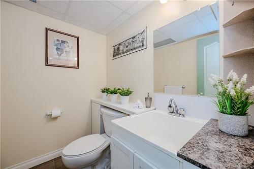 Basement Bathroom 2 pc. - 106 Portrush Court, Freelton, ON - Indoor Photo Showing Bathroom