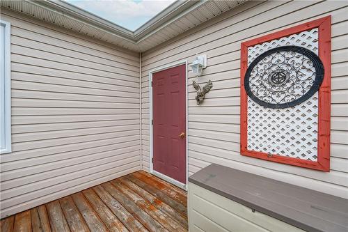 Outside Garage access - 106 Portrush Court, Freelton, ON - Outdoor With Exterior